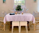 Linen Tablecloth - Striped Tablecloths