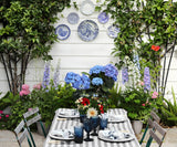 Linen Striped Tablecloth