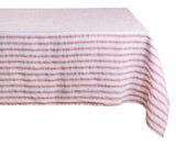 Linen Tablecloth - Striped Tablecloths