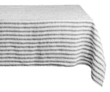 Linen Tablecloth - Striped Tablecloths