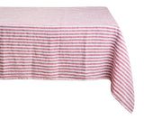 Linen Tablecloth - Rectangle Striped Tablecloths