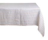 Linen Tablecloth - Striped Tablecloths