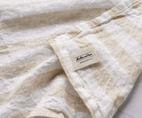 Italian Stripe Linen Napkins