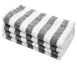 Italian Stripe Linen Napkins