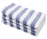Italian Stripe Linen Napkins