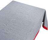Rectangle Tablecloth - Red Border
