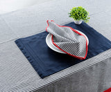 Rectangle Tablecloth - Red Border