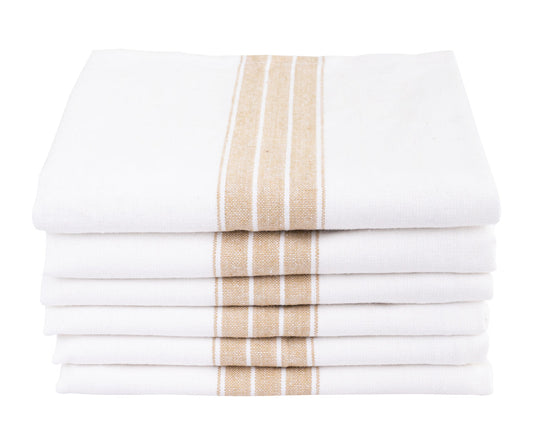 Striped Kitchen Towels - Cotton Dish Cloths