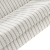 4-Piece Striped Farmhouse Living Room Set (Sofa, Loveseat, Recliner & Lift-Top Coffee Table