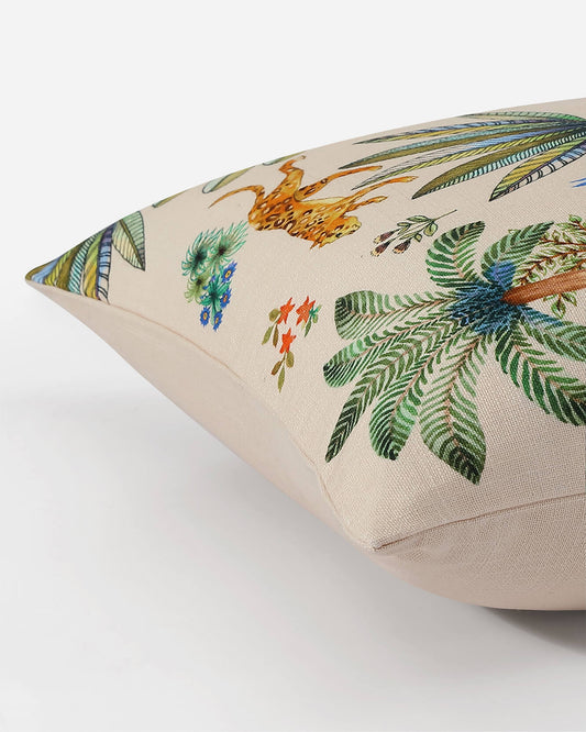 Decorate Palms Throw Pillow