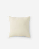 Palm Leaf Embroidered Throw Pillow