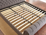 Swanson King Bed, Gray