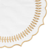Round Placemats Set of 4 - Gold