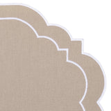 Oval Placemats Set of 4 - Cotton Placemats