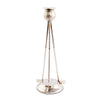 Golf Club Pewter Candlestick
