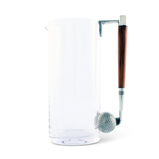 Golf Club Glass Pitcher