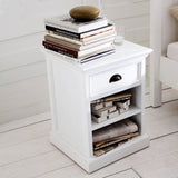 Halifax Bedside Table with Shelves
