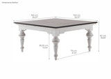 Provence Accent Square Coffee Table