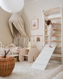 TAIMI MINI wall bars | white - birch - Second Chance