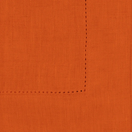 Tangerine Linen Napkins