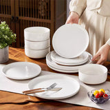 Tara Pink 24 Piece Dinnerware Set for 8