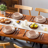 Tara 12 Piece Stoneware Dinnerware Set