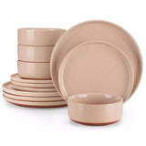 Tara 12 Piece Stoneware Dinnerware Set