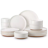 Tara Grey 18 Piece Dinnerware Set