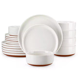 Tara 18 Piece Stoneware Dinnerware Set