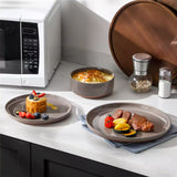 Tara Pink 18 Piece Dinnerware Set