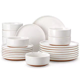 Tara Pink 24 Piece Dinnerware Set for 8