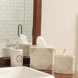 Dakota Ceramic Tissue Box Cover, 2 MOQ
