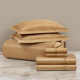 Triple Luxe Sateen Sheet Set | Hotel Collection Honey