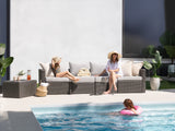 Transformer Patio Conversation Set - Modular 3 Piece to 5