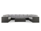 Transformer Patio Conversation Set - Modular 12 Piece to 20