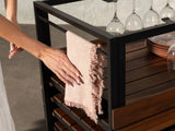Transformer Outdoor Bar Cart - Panel Storage