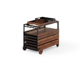 Transformer Outdoor Bar Cart - Panel Storage