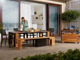 Transformer Outdoor Bar Cart - Panel Storage