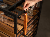 Transformer Outdoor Bar Cart - Panel Storage