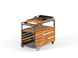 Transformer Outdoor Bar Cart - Panel Storage