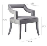Tiffany Performance Velvet Dining Chair