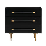 Trident 28" 3-Drawer Nightstand
