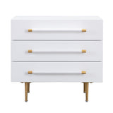 Trident 28" 3-Drawer Nightstand