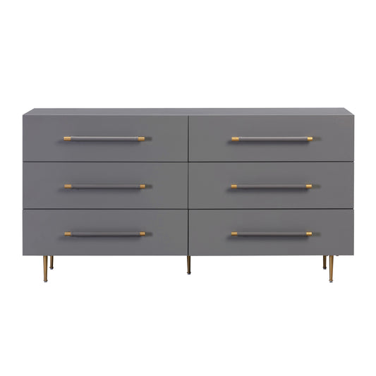 Trident 62" 6-Drawer Dresser