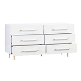 Trident 62" 6-Drawer Dresser