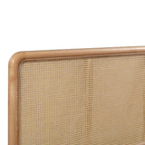 Kavali Performance Velvet and Natural Bed
