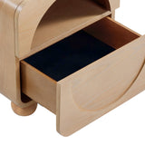 Moonrise 20" Natural Ash Nightstand With Drawer