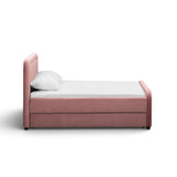 Briella Performance Velvet Trundle Bed in Twin