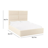 Eliana Performance Velvet Bed