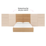 Eliana Performance Velvet Headboard Wings